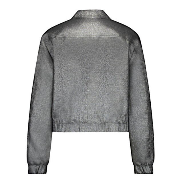 Red Button Jasje srb4654 bomber metallic grey SRB4654 Bomber Metallic - Grey large