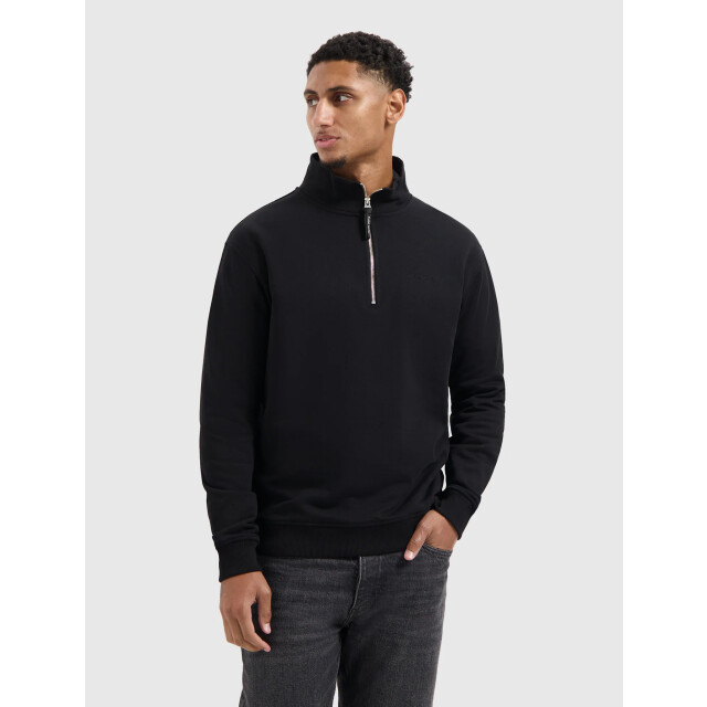 Pure Path Embroidery half-zip sweater 159323587 large