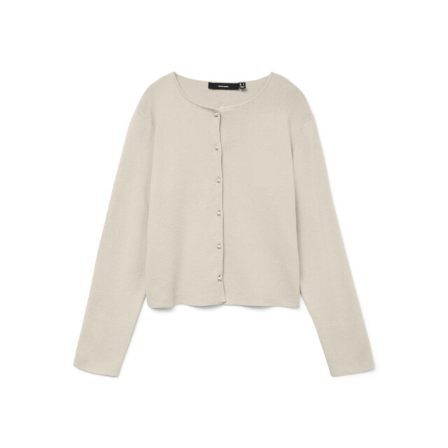 Vero Moda vmkristi ls o-neck cardigan boo 10331415 birch 06741.198.0058 large