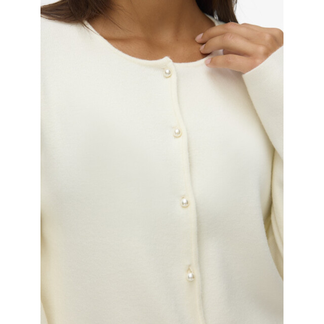 Vero Moda vmkristi ls o-neck cardigan boo 10331415 birch 06741.198.0058 large