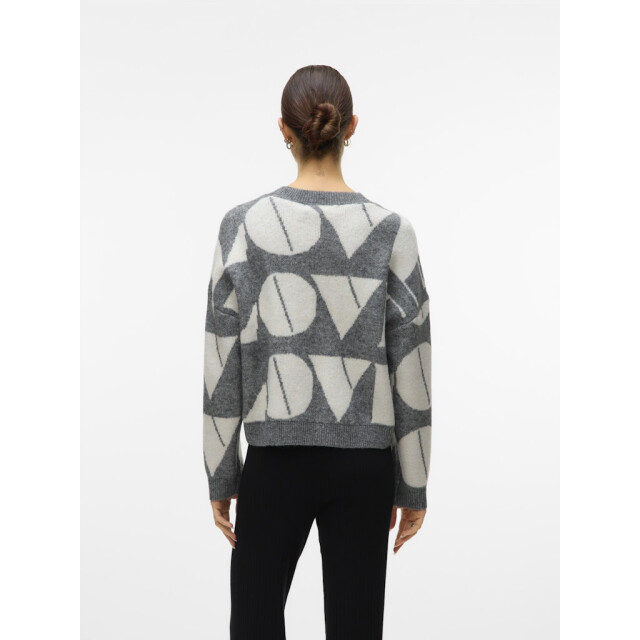 Vero Moda vmlove ls o-neck pullover boo 10331432 medium grey 06712.940.0096 large Vero Moda vmlove ls o-neck pullover boo 10331432 medium grey 06712.940.0096 large
