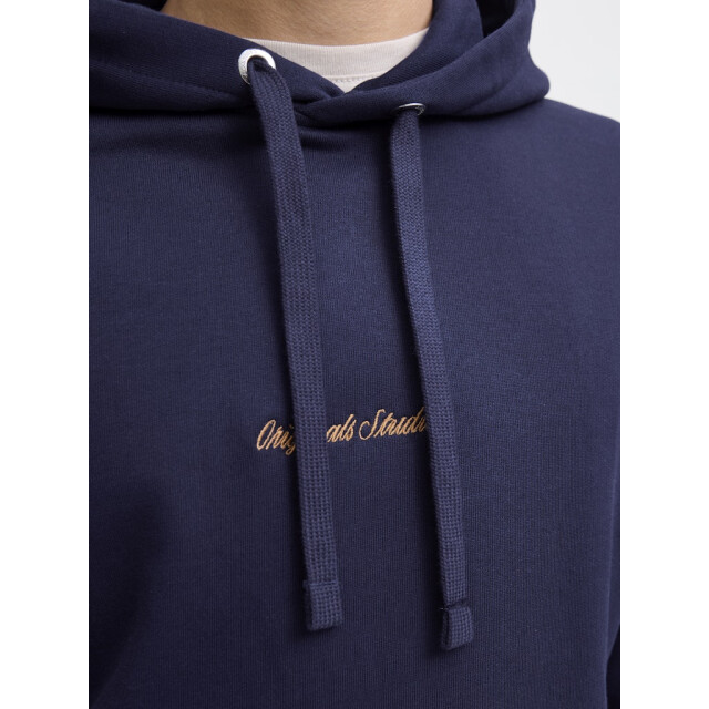Jack & Jones jornorrebro emb sweat hood noos 12282861 ocean cavern 05734.240.0021 large