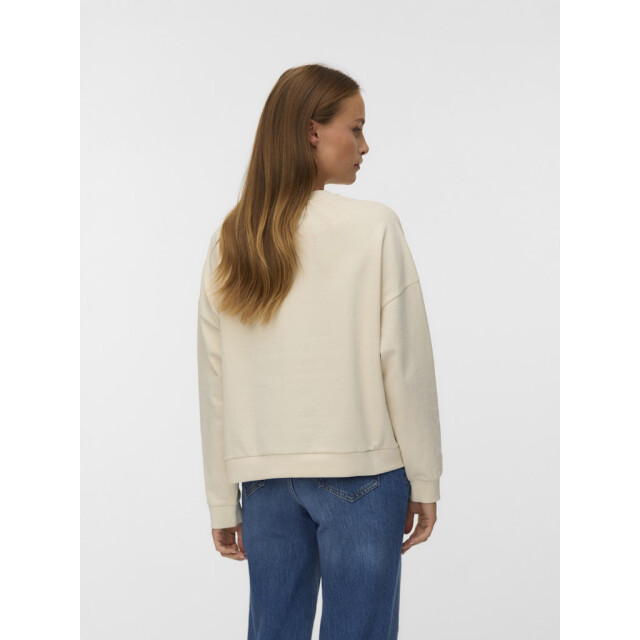 Vero Moda vmgenesis l/s sweatshirt jrs btq fr 10335686 birch syrah 06721.198.0032 large
