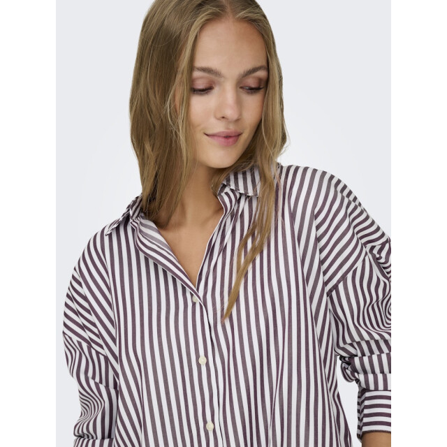 Jacqueline de Yong vesper l/s loose shirt wvn noos 15338857 cloud dancer fig 06615.799.0113 large