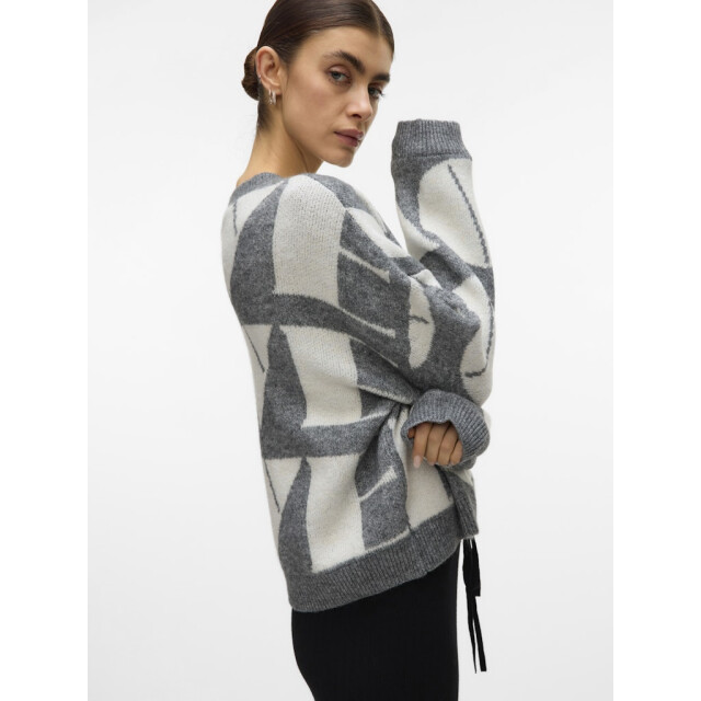 Vero Moda vmlove ls o-neck pullover boo 10331432 medium grey 06712.940.0096 large Vero Moda vmlove ls o-neck pullover boo 10331432 medium grey 06712.940.0096 large