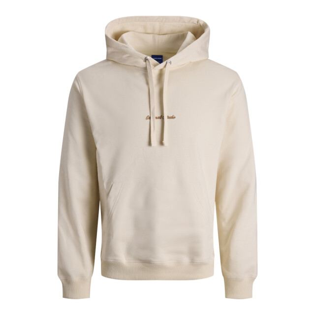 Jack & Jones jornorrebro emb sweat hood noos 12282861 antique white 05734.112.0015 large