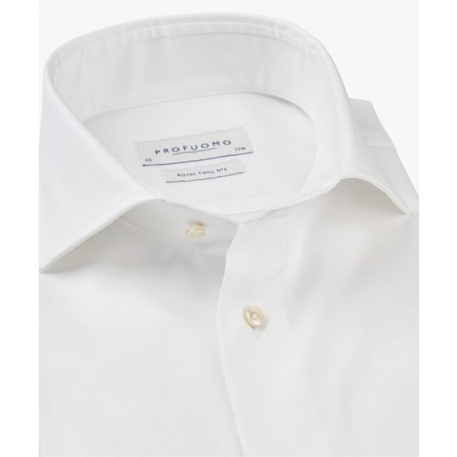 Profuomo Pp2hc0006 2 heren overhemd shirt cutaway sf white - profu 2/PP2HC0006 large
