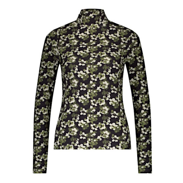 Red Button Top srb4682 rolinde flower khaki SRB4682 Rolinde Flower - Khaki large