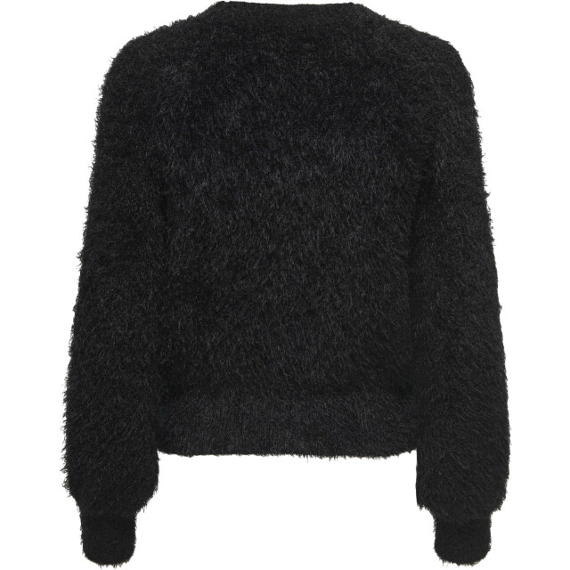 Only Onllulu ls rib short o-neck cc knt black 15350650-177911 large