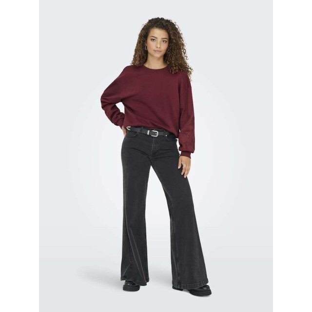 Only Onlbrooklyn l/s embroidery box swt cabernet/boho f 15355805-182651006 large Only Onlbrooklyn l/s embroidery box swt cabernet/boho f 15355805-182651006 large
