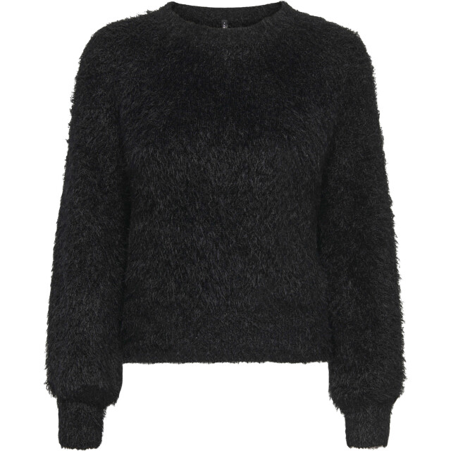 Only Onllulu ls rib short o-neck cc knt black 15350650-177911 large