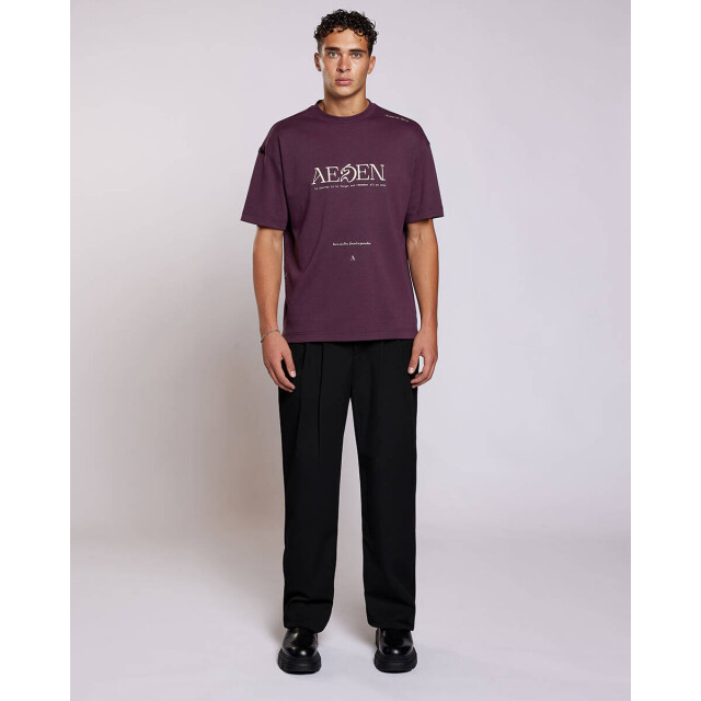 Aeden T-shirt korte mouw a222430071 floren Aeden Official T-shirt korte mouw A22243071 FLORENT large