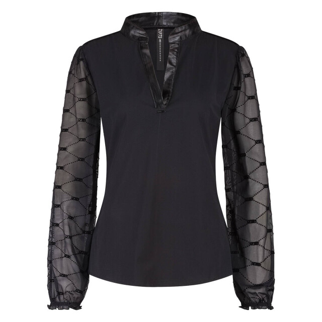 Zip73 Top lange mouw w25/209/03/001 ZIP73 Top lange mouw W25/209/03/001 large
