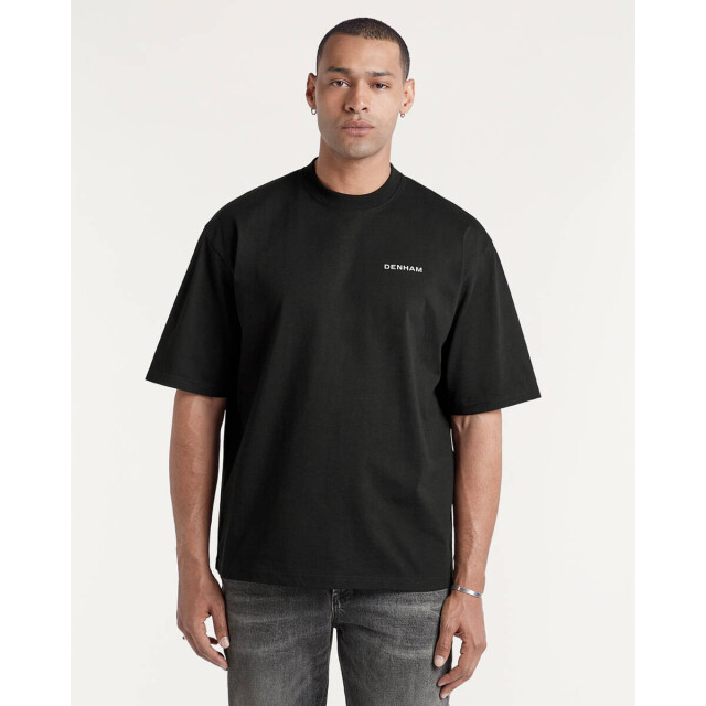 Denham T-shirt korte mouw 01-25-08-52-121 Denham The Jeanmaker T-shirt korte mouw 01-25-08-52-121 large
