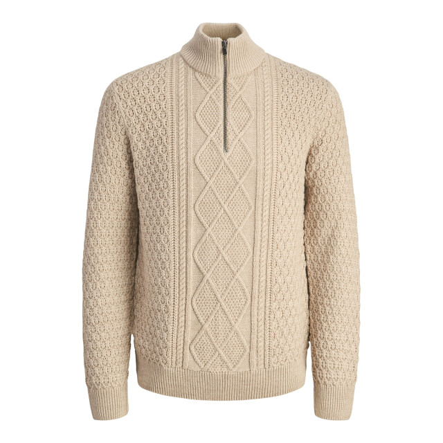 Jack & Jones North knit high neck 12285731-PUR-L large