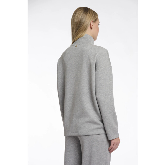 Rino & Pelle Dounia.7002512 rino en pelle sweatshirt grey melange Dounia.7002512 Grey melange large