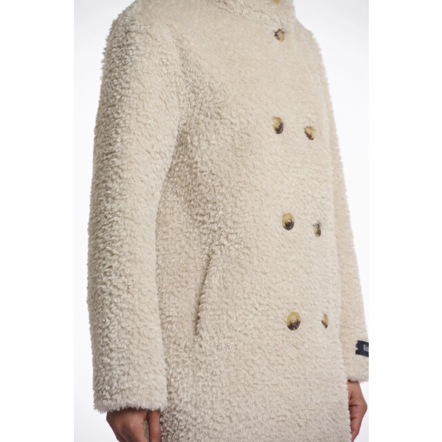 Rino & Pelle Ena.7002512 rino en pelle mid long teddy coat birch Ena.7002512 Birch large