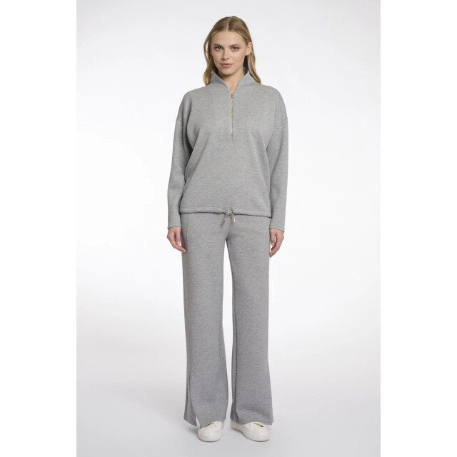 Rino & Pelle Dounia.7002512 rino en pelle sweatshirt grey melange Dounia.7002512 Grey melange large