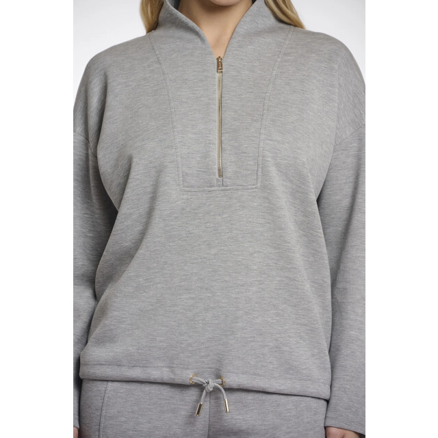 Rino & Pelle Dounia.7002512 rino en pelle sweatshirt grey melange Dounia.7002512 Grey melange large