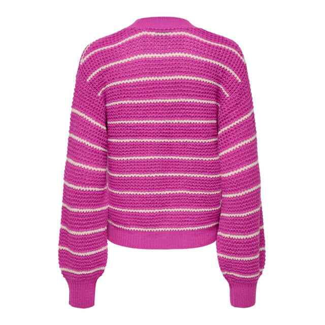 Jacqueline de Yong Ellen l/s v-neck stripe cardigan 15328338 large