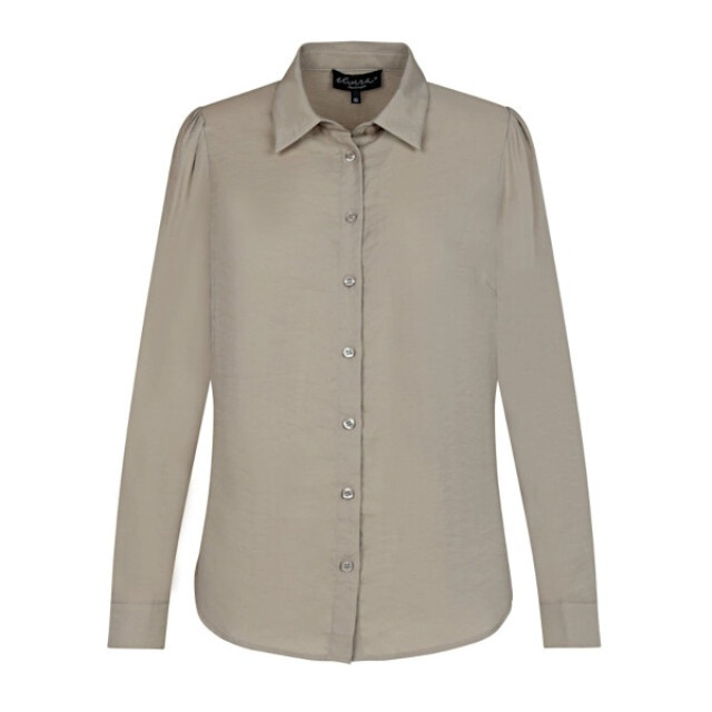 Elvira Collections Blouse minte taupe satin Minte - Taupe satin large