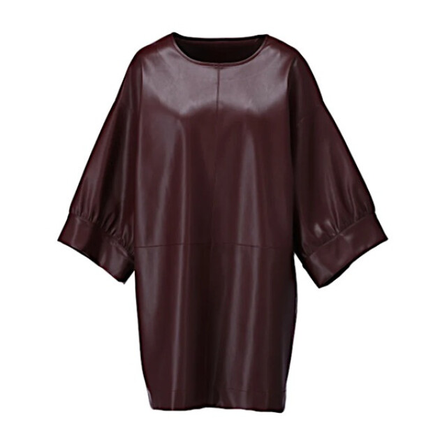 K-Design Jurk b752 rum raisin B752 - Rum raisin large K-Design Jurk b752 rum raisin B752 - Rum raisin large