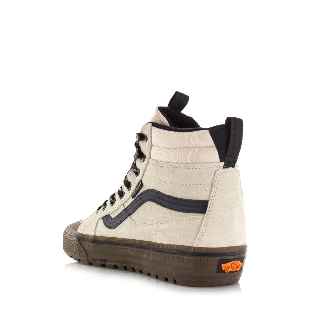 Vans Mte sk8-hi waterproof oatmeal black hoge sneakers unisex VN000DAQZO21 large