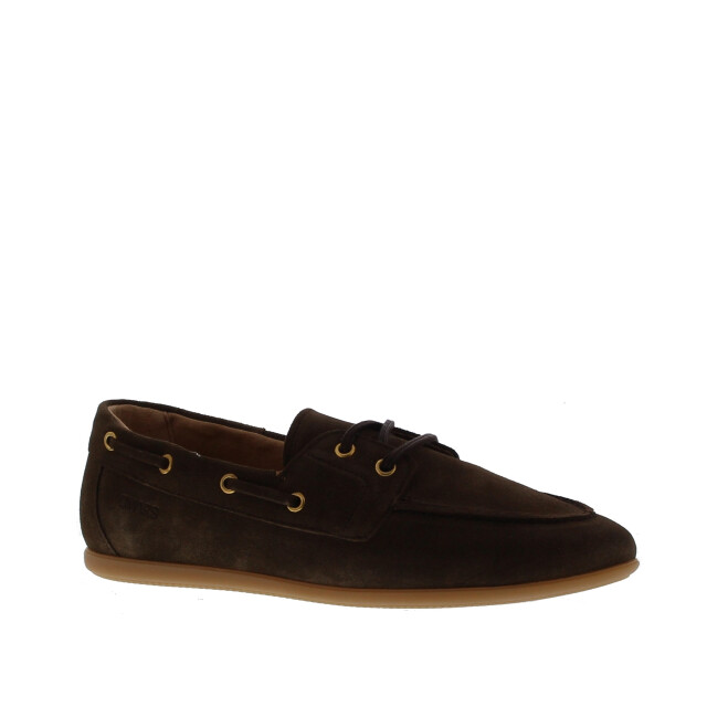 DWRS Label Latty dames veterschoen | dames | maat: | suede 110586 large