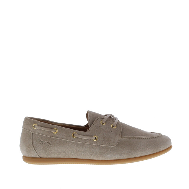 DWRS Label Latty dames veterschoen | dames | maat: | suede 110586 large