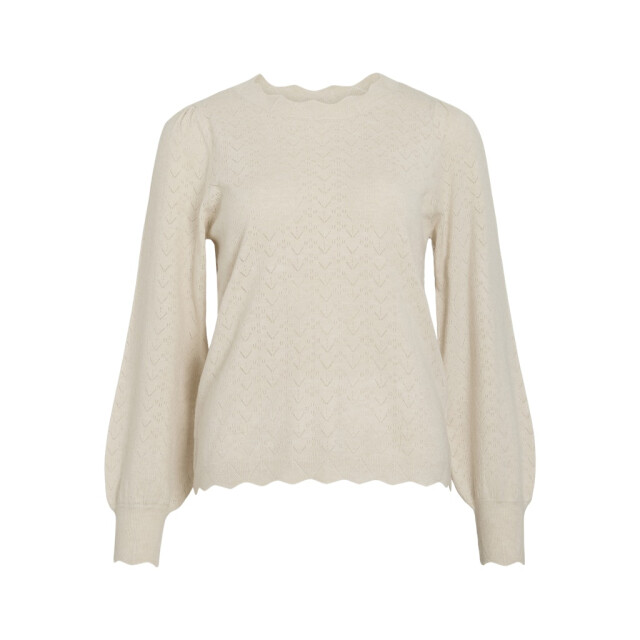 Vila Viemi o-neck ls knit toptes beige 4329.05.0003 large