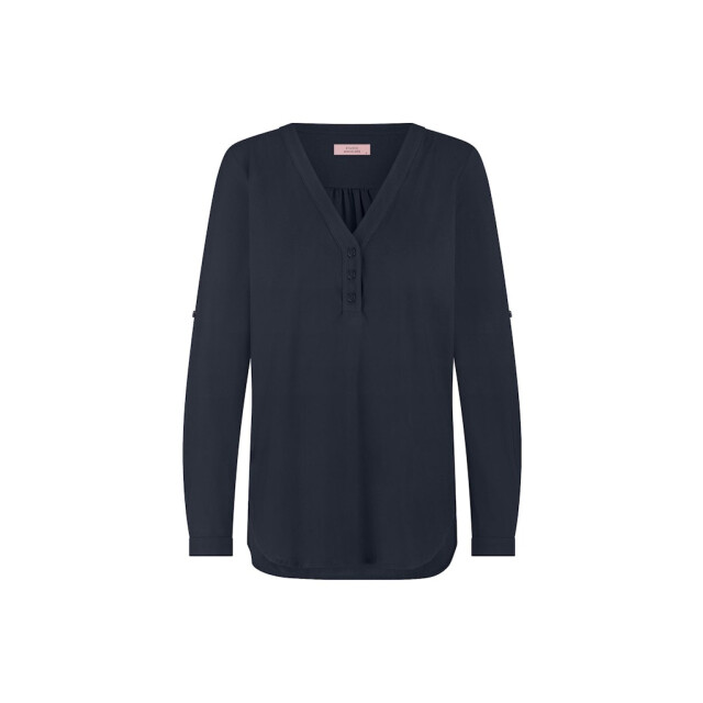Studio Anneloes Evi basic blouse navy 4389.37.0002 large
