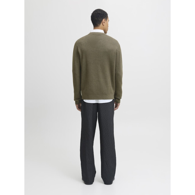 Jack & Jones Jprblamilano stitch knit crew neck sn melee 5219.28.0015 large