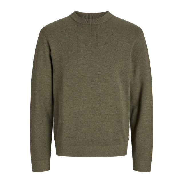 Jack & Jones Jprblamilano stitch knit crew neck sn melee 5219.28.0015 large