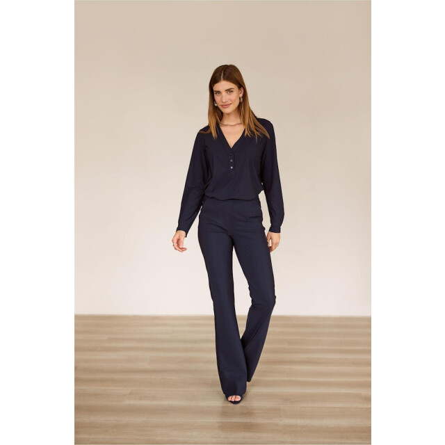 Studio Anneloes Evi basic blouse navy 4389.37.0002 large