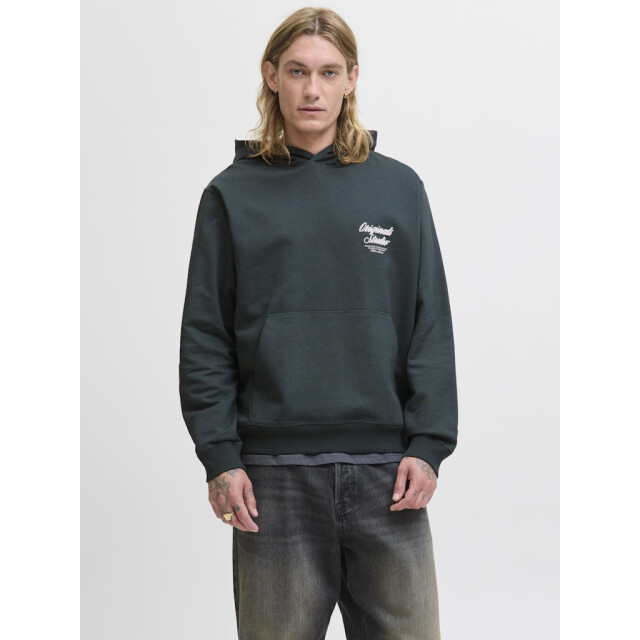 Jack & Jones Jornorrebro typo back sweat hood sn donker 5209.27.0043 large Jack & Jones Jornorrebro typo back sweat hood sn donker 5209.27.0043 large