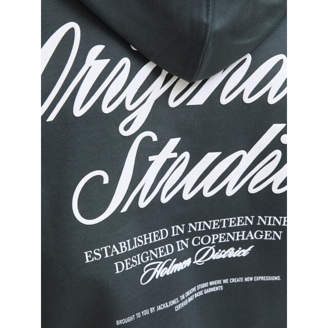 Jack & Jones Jornorrebro typo back sweat hood sn donker 5209.27.0043 large Jack & Jones Jornorrebro typo back sweat hood sn donker 5209.27.0043 large