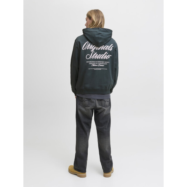 Jack & Jones Jornorrebro typo back sweat hood sn donker 5209.27.0043 large Jack & Jones Jornorrebro typo back sweat hood sn donker 5209.27.0043 large