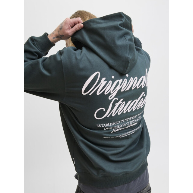 Jack & Jones Jornorrebro typo back sweat hood sn donker 5209.27.0043 large Jack & Jones Jornorrebro typo back sweat hood sn donker 5209.27.0043 large