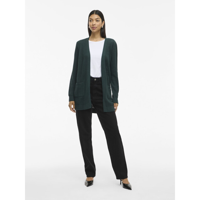 Vila Vidalo ls knit cardigan- noos donker 4249.27.0013 large