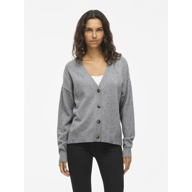 Vila Viril v-neck knit cardigan noos melee 4249.87.0029 large Vila Viril v-neck knit cardigan noos melee 4249.87.0029 large