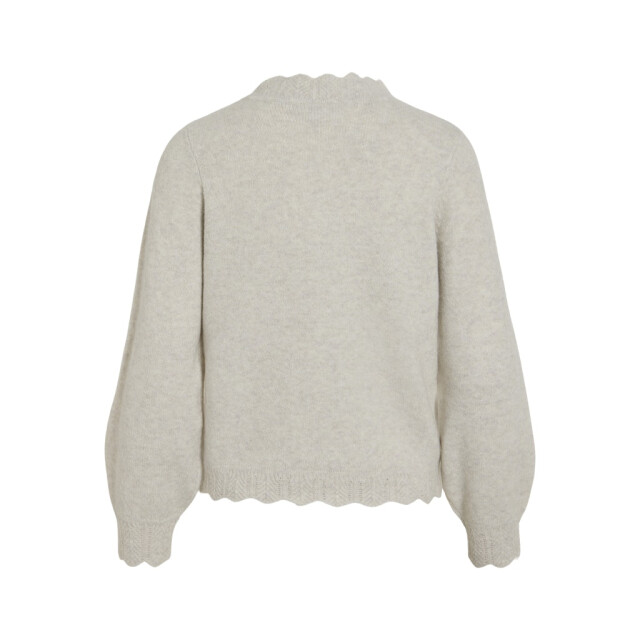 Vila vinikolina o-neck l/s knit top no 14106419 super light natural 06712.172.0049 large