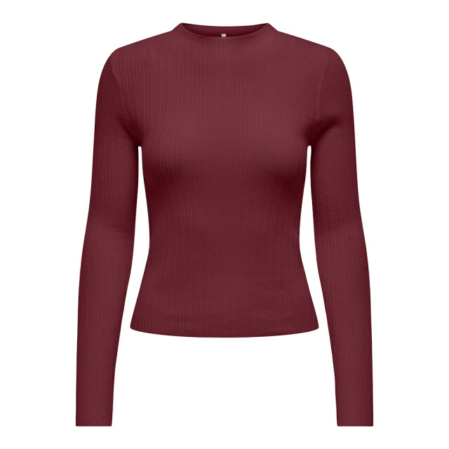 Only Onlcoco life ls rib mock neck cc knt wijn 4219.43.0017 large Only Onlcoco life ls rib mock neck cc knt wijn 4219.43.0017 large