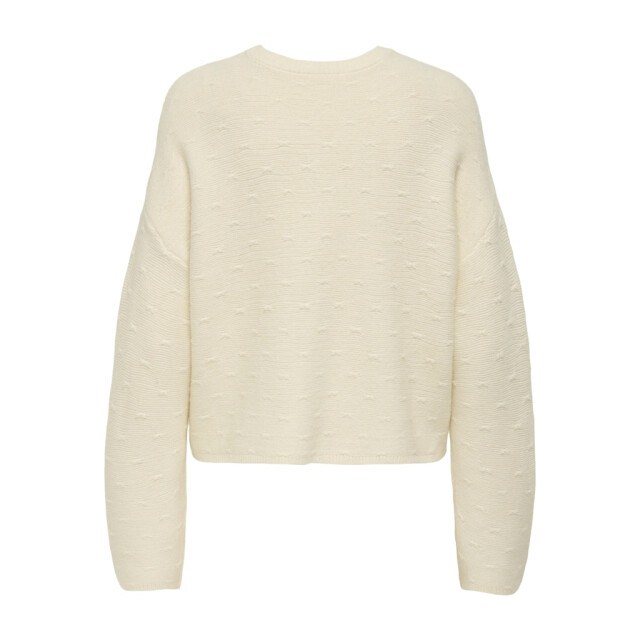 Only Onlkatia ls structure o-neck cc knt off-white 4219.02.0010 large