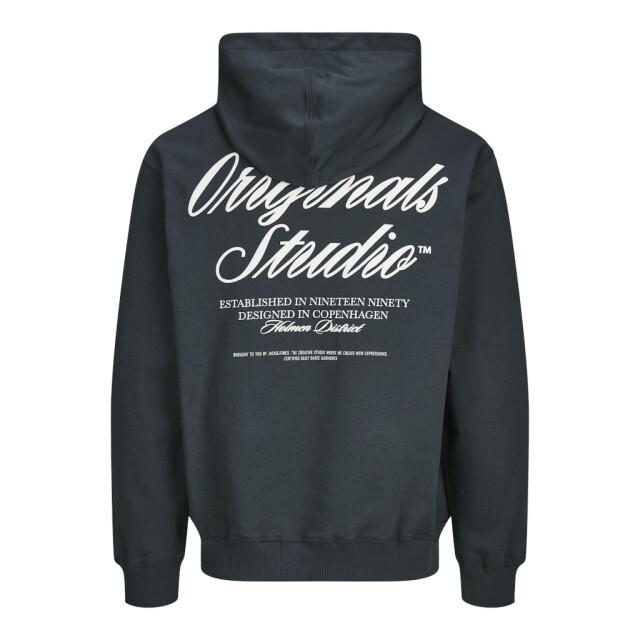 Jack & Jones Jornorrebro typo back sweat hood sn donker 5209.27.0043 large Jack & Jones Jornorrebro typo back sweat hood sn donker 5209.27.0043 large