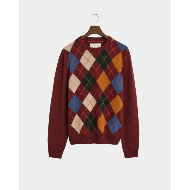 Gant Pullover argyle c-neck 8060102/621 199093 large