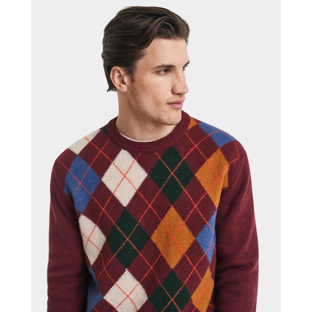 Gant Pullover argyle c-neck 8060102/621 199093 large