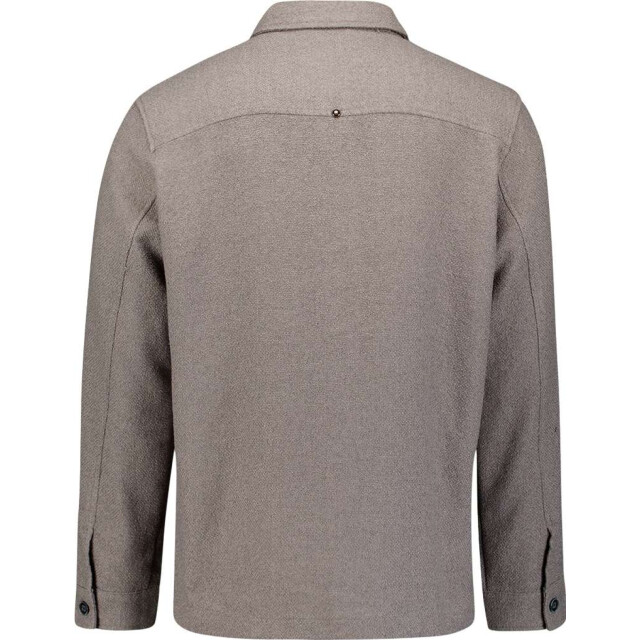 No Excess Overshirt full button stretch grey 29510801-021 large