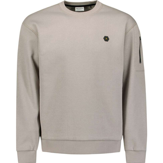 No Excess Sweater crewneck brushed inside clay 29130857-018 large