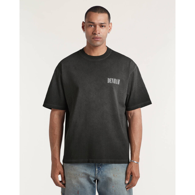 Denham T-shirt korte mouw 01-25-07-52-220 Denham The Jeanmaker T-shirt korte mouw 01-25-07-52-220 large