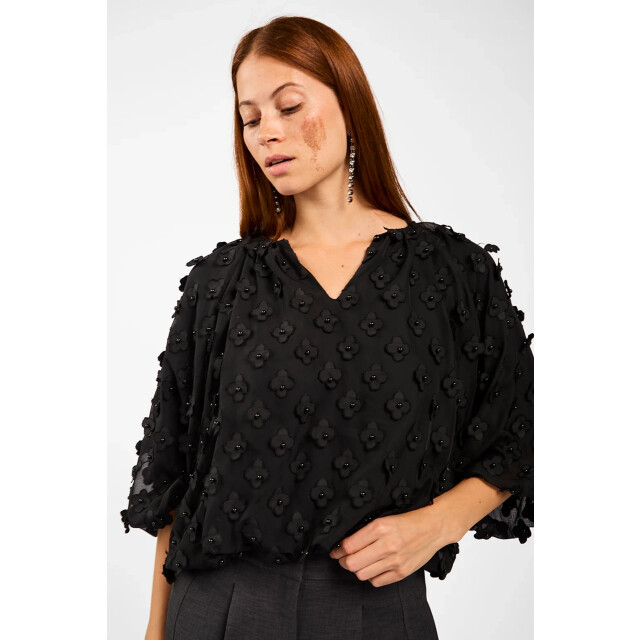 Aaiko Delany flower top DELANY FLOWER TOP large